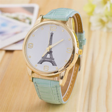 Nueva masculino del relogio mujeres reloj de cuarzo de la alta calidad mujeres de la joyería reloj digital torre reloj de cuero envío gratis