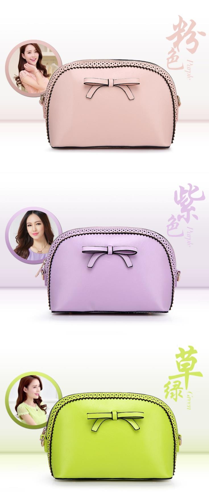 2015 Real Totes Unisex Bow Solid Bags Scarlett Ning Brand Handbag