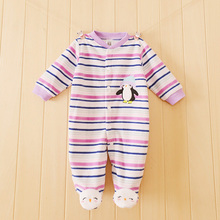 Brand Unisex Baby Clothes Newborn Baby Long Sleeve Boy Girl Jumpsuits Spring Winter Roupas de Bebes