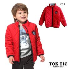 TOKTIC Brand children boy long sleeve lattice coat kids winter autumn fashion casual warm jacket boy