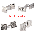 Fashion circle cufflinks European style of hot Christmas gift brand cufflinks free shipping wholesale/retail