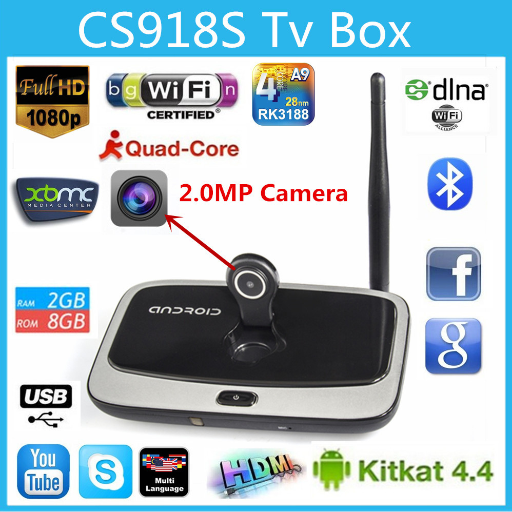 Buy box android tv cs918s quad core camer buy box android tv cs918s quad core camer within