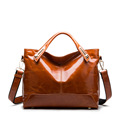 High end boutique PU Bag Brand Fashion Women Messenger Bags Oil Wax Patent Luxury Handbag