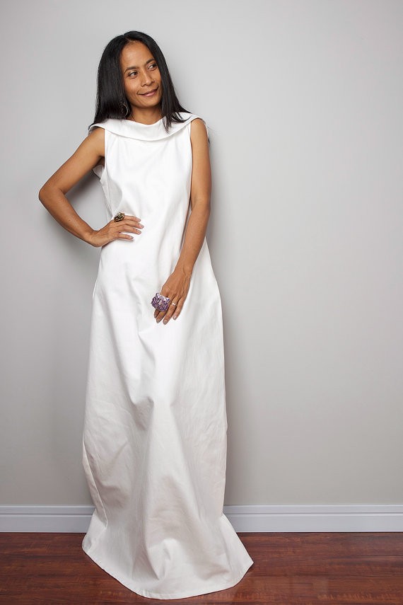 linen maxi wrap dress