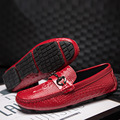 luxury Brand Male Crocodile Leather Shoes New Men s Casual Shoes Loafers Driving Shoes Moccasin Men