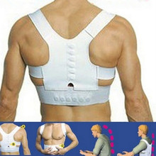 Adjustable Men’s Posture Corrector Belt Magnetic Corset Shoulder Back Brace Posture Correction Belts Orthotics As Seen ON TV