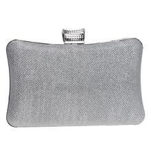 NEW diamond silver evening bags top quality gold clutch bag blue bag party wedding bridal purse