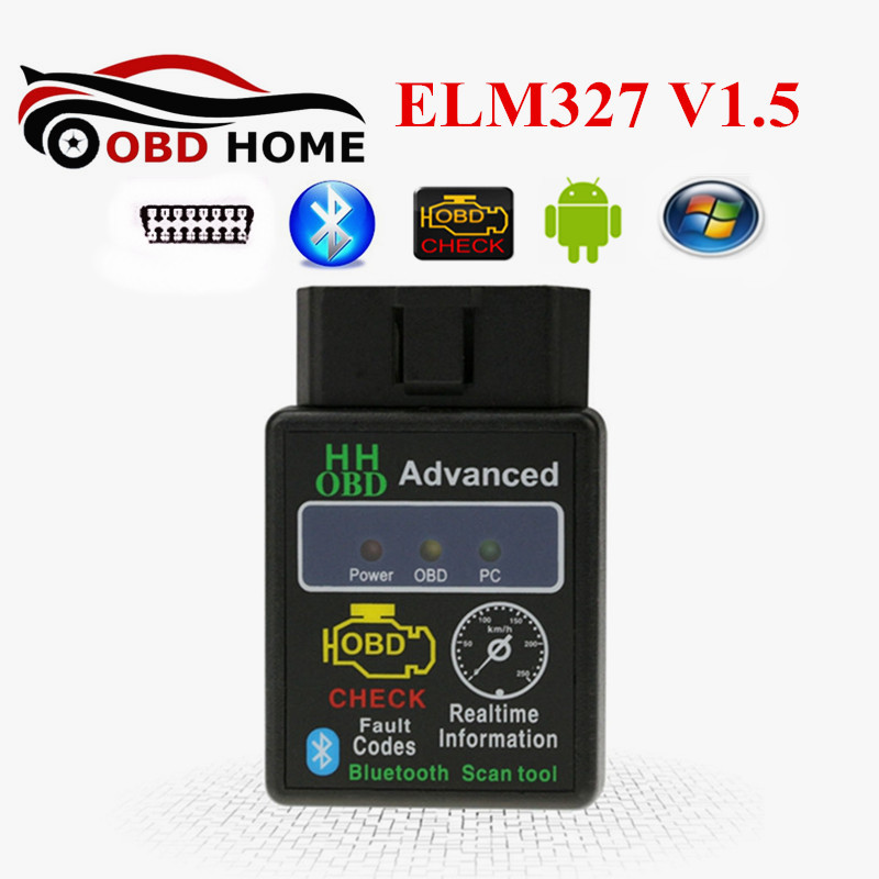   HH OBD LM327 V1.5 Bluetooth  ELM 327 25K80  HH OBD ELM 327 Bluetooth     
