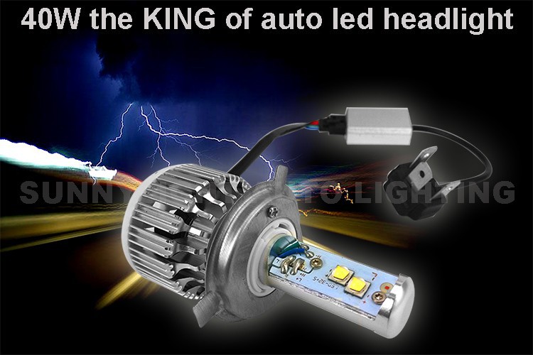 led car headlight 40W show-3