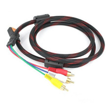 1.5M HDMI Male to 3RCA 3 RCA Video Audio AV Cable HDMI TO AV