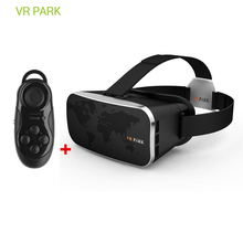 2016 VR Park V3 Virtual Reality 3D Glasses Google Cardboard VR BOX 4.0 Oculus Drift+ Phone Wireless Bluetooth Remote controller