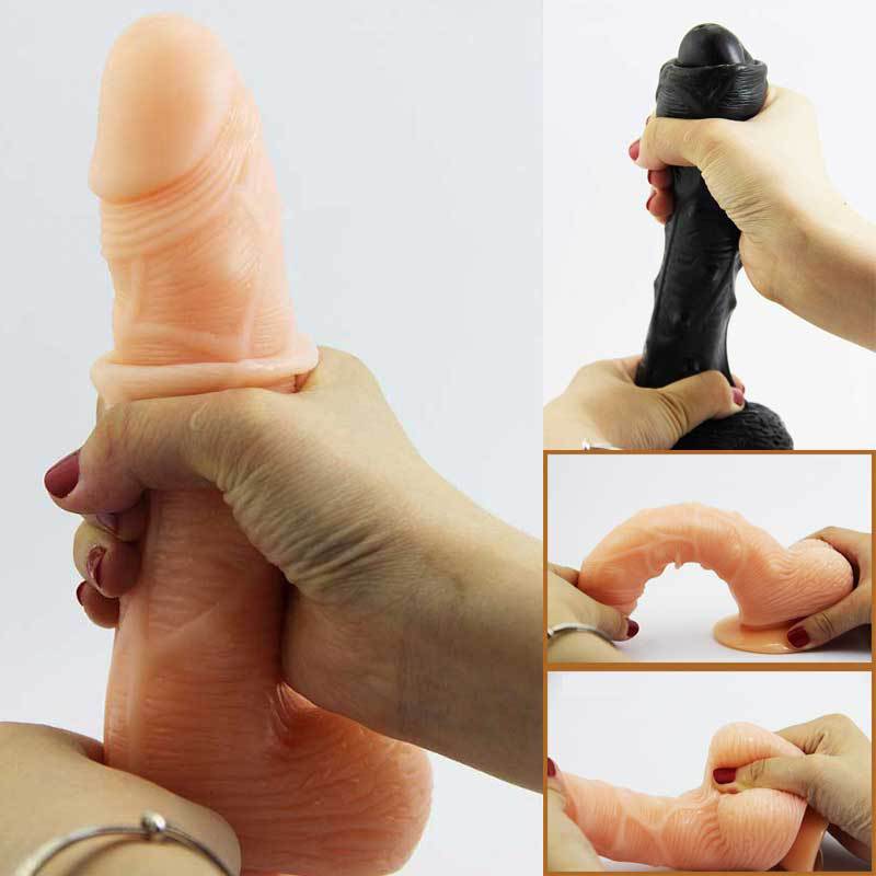 Hot Sale Adult Sex Shop Realistic Big Dildo Sex Products Huge Dildo Very Re...
