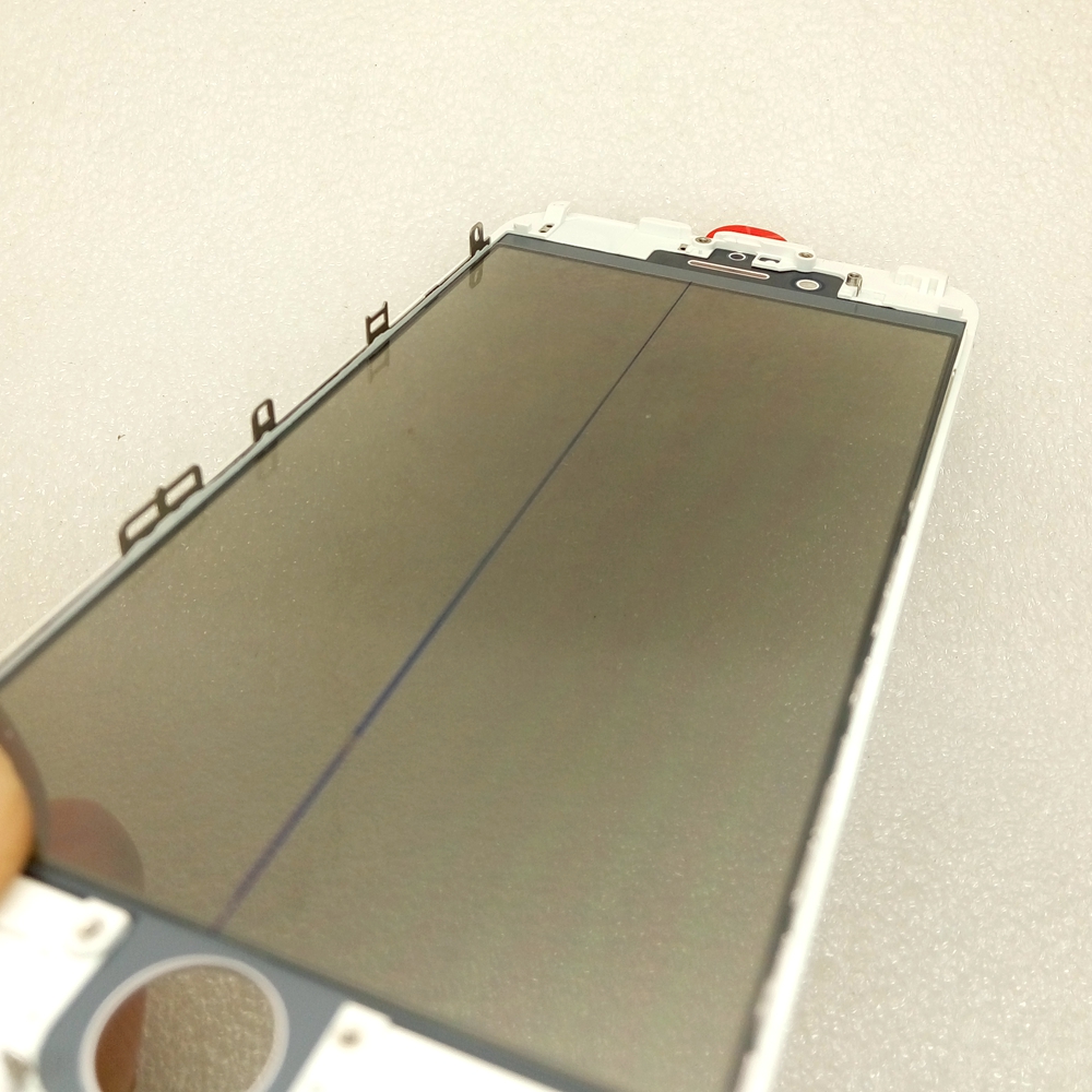 MicroData холодный пресс для iPhone 5 5S 5c plus Переднее стекло с рамкой поляризатор пленки P70308-151916_