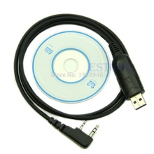 L155 Free Shipping USB Programming Cable + CD for Baofeng UV-5R BF-888S Radio