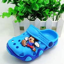 2015 New Kids Garden Shoes Boys and Girls Cro Chinese Made Hole Sandals Children Summer Slippers