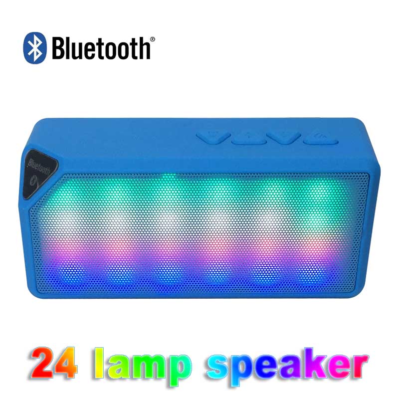 2016 New Mini X3S Bluetooth Speaker Portable Wireless Handsfree TF FM Radio Built in Mic MP3 Subwoofer with LED flash light 2016 New Mini X3S Bluetooth Speaker Portable Wireless Handsfree TF FM Radio Built in Mic MP3 Subwoofer with LED flash light