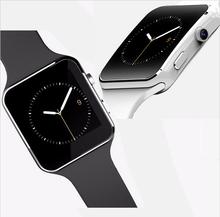 2016 New X6 Smart Watch Phone Bluetooth Wrist Smartwatch With Camera Support SIM & TF Card For Apple iPhone Android Smartphones