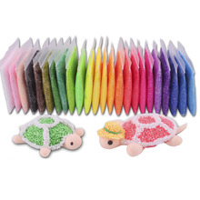 20g/bag Ultralight Pearl Clay 10Colors 3D Modeling Clay Snow Toy Kids DIY Intelligence Toys VBF93 P