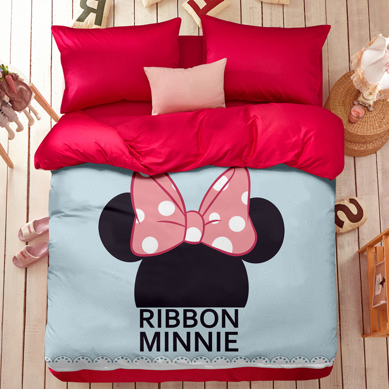 Hohe qualität groÃhandel mickey minnie maus bettwäsche aus ...