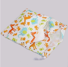 Wet Dry Bag With Two Zippered Baby Diaper Bag Nappy Bag Waterproof Reusable Soft Minky Little