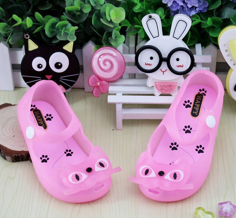 2015 baby girls sandals Mini Melissa summer style Children shoes new designer slip-resistant jelly shoes chaussure enfant fille (2)