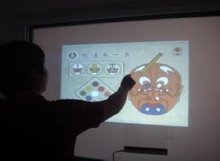 46 inch Clear touch foil 10 points interactive touch foil USB touch film for glass