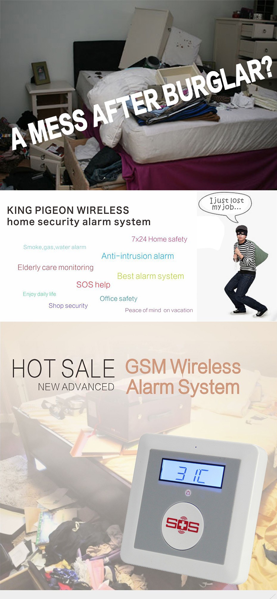 K3 GSM Alarm System details 1