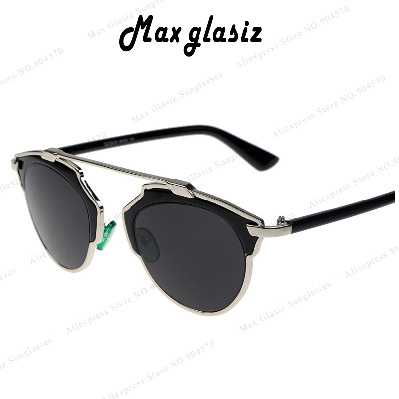 2015 New Luxury Brand SO REAL So SURREAL Sunglasses Women Vintage Retro Designer Fashion Sunglass Men
