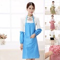 Korean restaurant kitchen cooking aprons with pocket cuff waterproof suit kitchen decor accessories 6zZA041