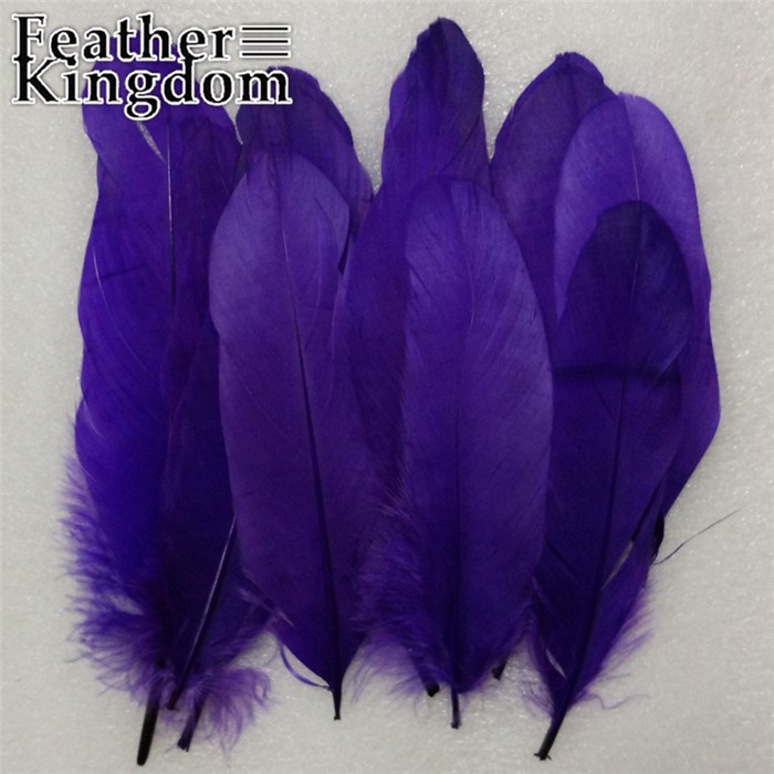 purple goose feathers
