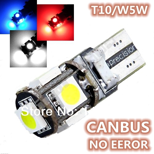   10 ./ t10 5  5050   canbus     w5w 194 5smd      /  / 