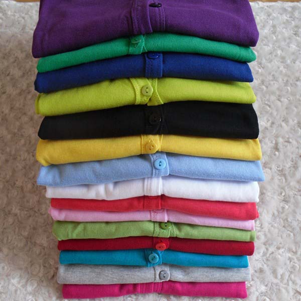 Hot Sale Women s Ladies Sweet Candy Color Long Sleeve Coat Cardigan Sweater