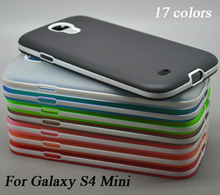 Ultra-Thin Soft Translucent Rubber Bumper Case For Samsung Galaxy S4 Mini I9190 Cases for Galaxy S4 Mini phone capa cover funda