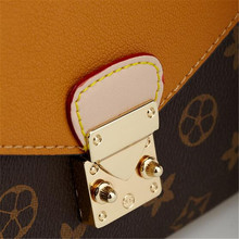 Luis Vintage Bag Women PU Chain Package Neverfull Small Bag Bolsos Luis Button One Shoulder Messenger
