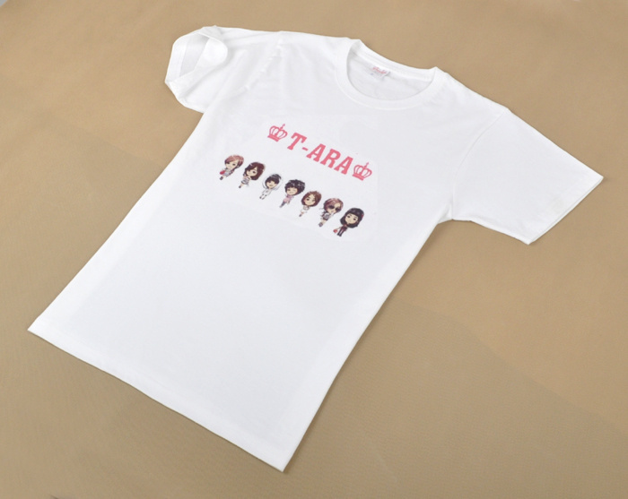 Unisex KPOP T-ARA tara COTTON T-shirt S/M/L/XL si...