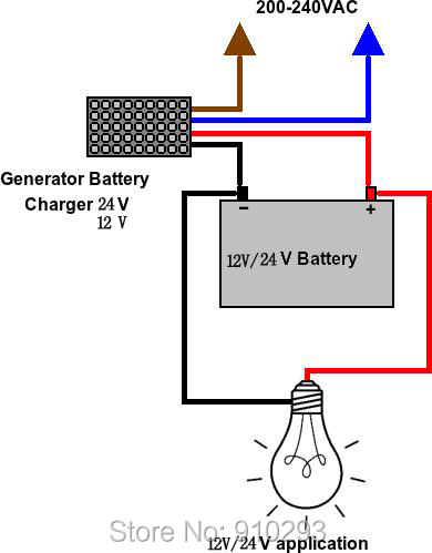 Description Picture 2 of itemHigh Quality BAC06A 12V 24V Generator Auto Intelligent Battery Charger Module Fast Power Battery Charger Circuit Design Board