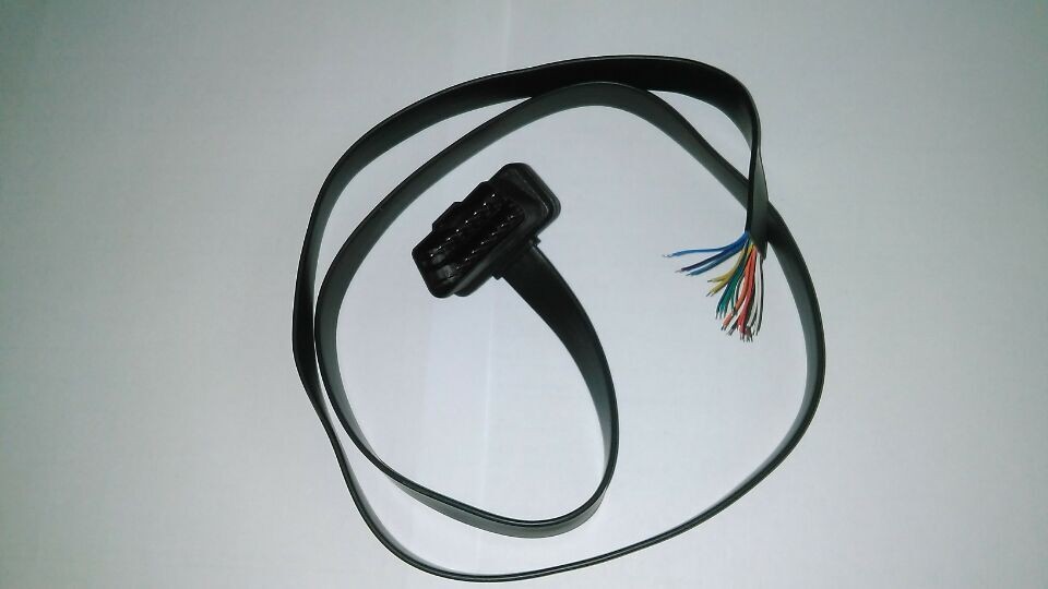 Wholesale OBD 2 OBD2 OBD-II Opening Cable 16 Pin Female Extension Connector Diagnostic Extender 100cm (2)