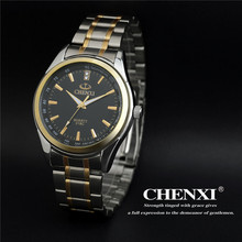 Luxury Brand CHENXI Full Stainless Steel Men Quartz Dress Wrist watches Waterproof Retro Male Business Watches Men’s Gift