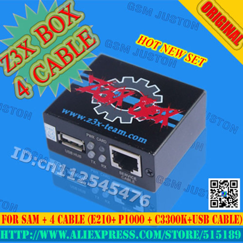   Z3X  Samsung       4    c3300k / P1000 / USB / E210    s5, Note4