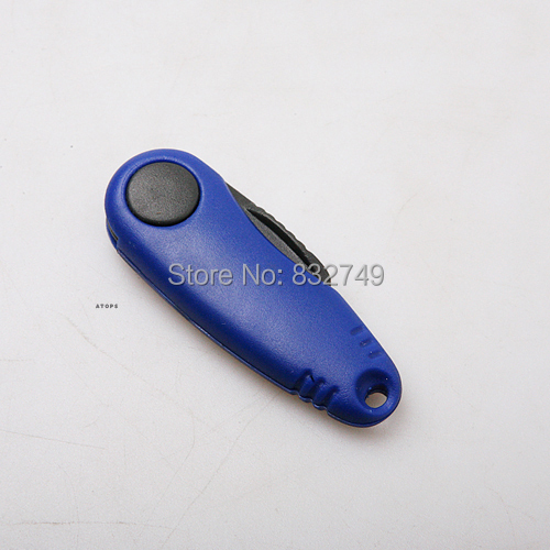 Durable Blue Multi function Folding fishing scissors Cutter