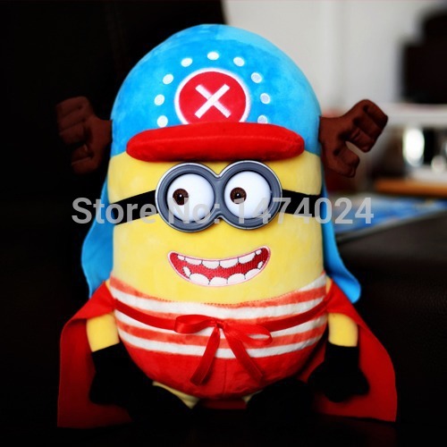 3D Eyes Minions Stuffed Plush Doll Brinquedos Jugu...