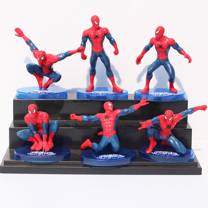 spider man action figure set