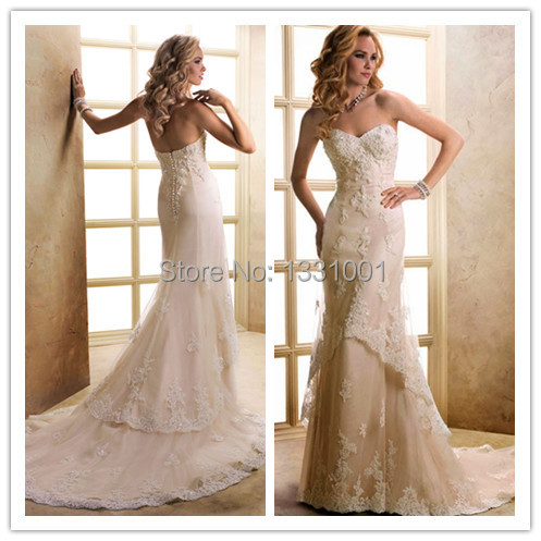 country style wedding dress