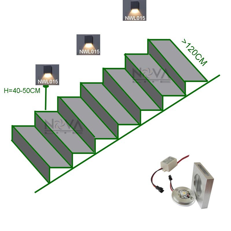 STEP LIGHT GUIDE NWL015