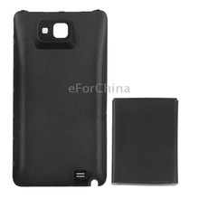High Quality 5000 mAh Mobile Phone Battery Cover Black Back Door for Samsung Galaxy Note i9220