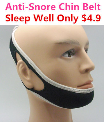 anti-snore chin belt