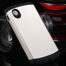 Slim Luxury Armor PC TPU Gel Dual Layer Case For LG Nexus5 Mobile Phone Accessories With