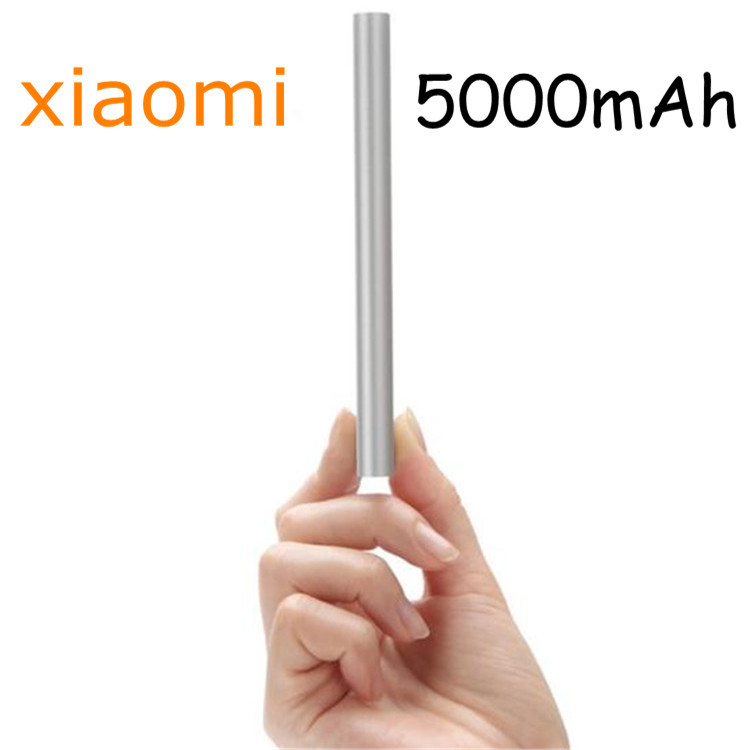 Оригинал xiaomi зарядное устройство 5000 мач сверхтонкий тонкий 9.9 мм портативное зарядное устройство для xiaomi mi4 mi3 для iphone 6 5s сотовых телефонов