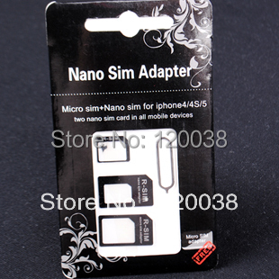 4  1 100 pcs/lot Nano SIM   + -- +  SIM     Iphone 4 / 4S / 5  