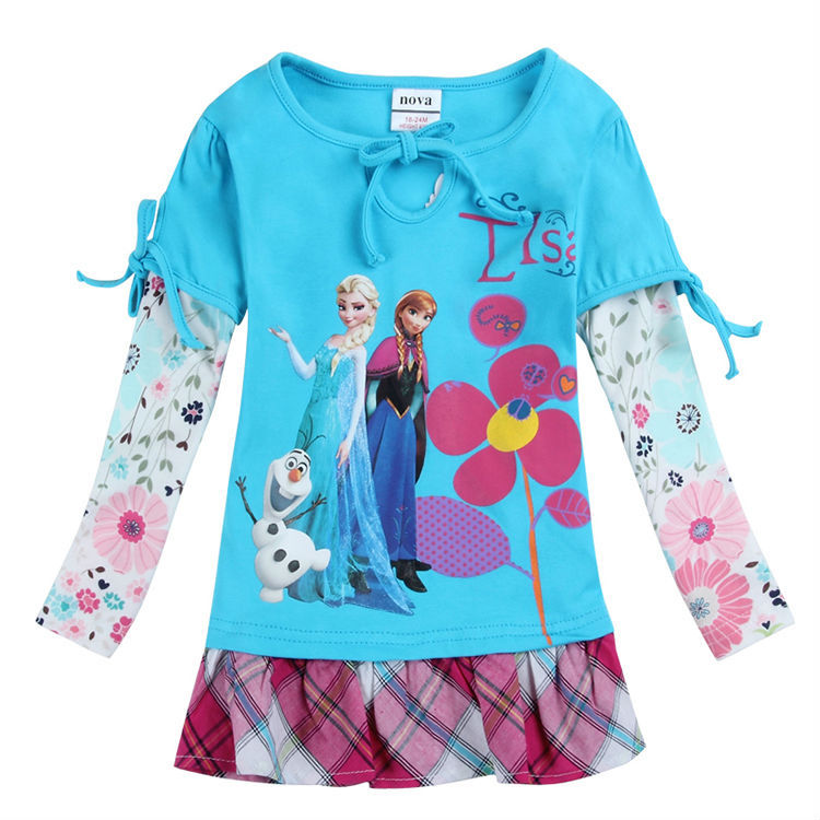 nova kids girl dress girls dresses for girls party princess elsa dress anna summer brand children clothing new style 2015
